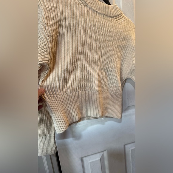 Everlane The Texture Cotton Crew Canvas Cream Size XXS| 100% organic cotton - Picture 16 of 16